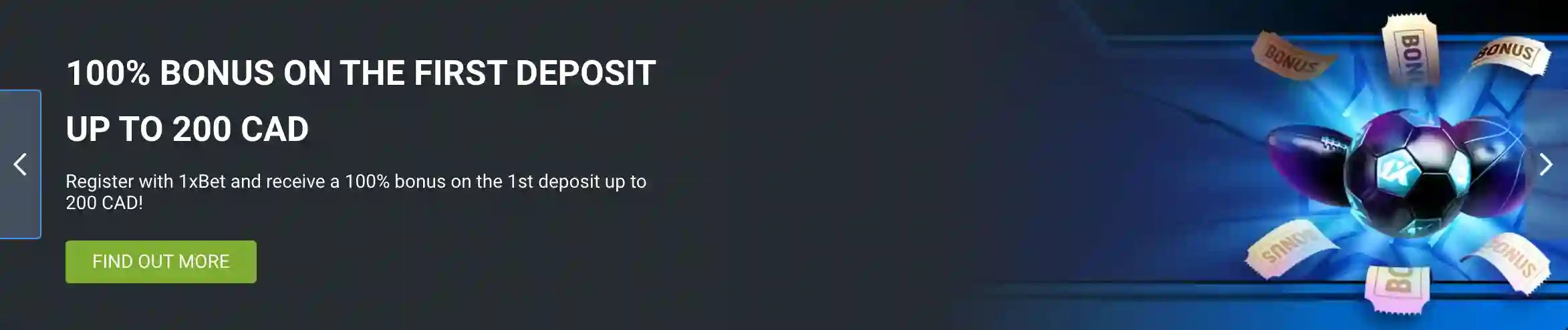 1xBet Bonus