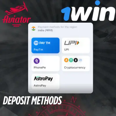 1win Deposit Methods