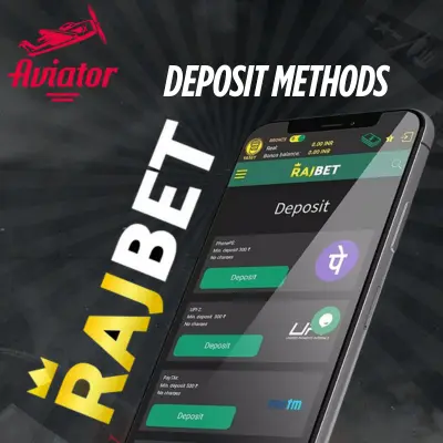 Rajbet Aviator Deposit Options India