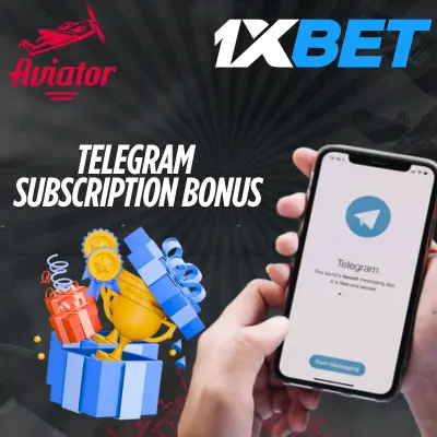 Aviator 1xBet Telegram Bonus