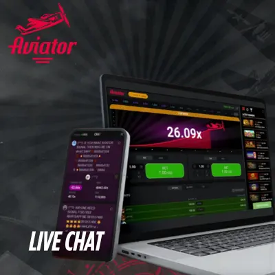 Live Chat Aviator Game